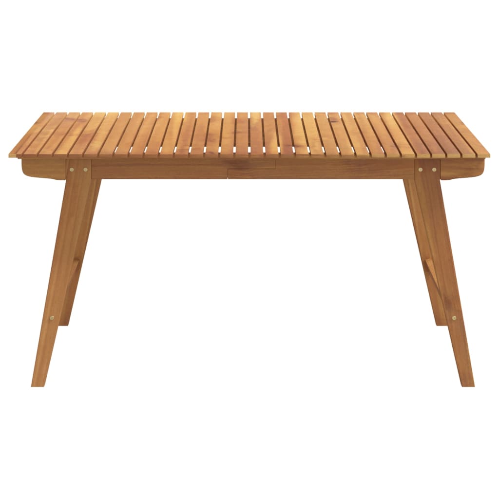 Hagebord 150x90x75 cm heltre akasie