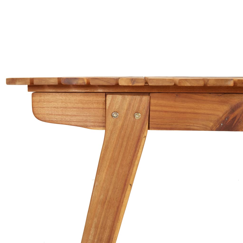 Hagebord 150x90x75 cm heltre akasie