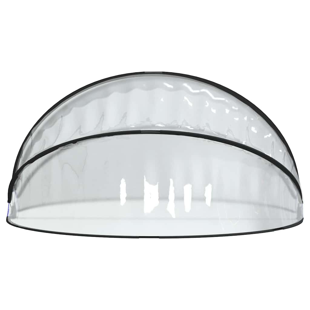 Bassengkuppel rund 315x158 cm PVC