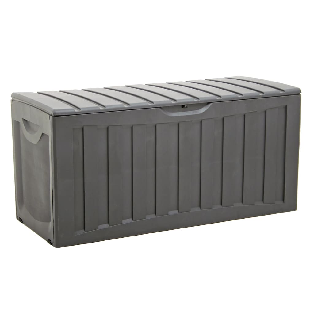 Oppbevaringsboks svart 118x53x57 cm polypropylen