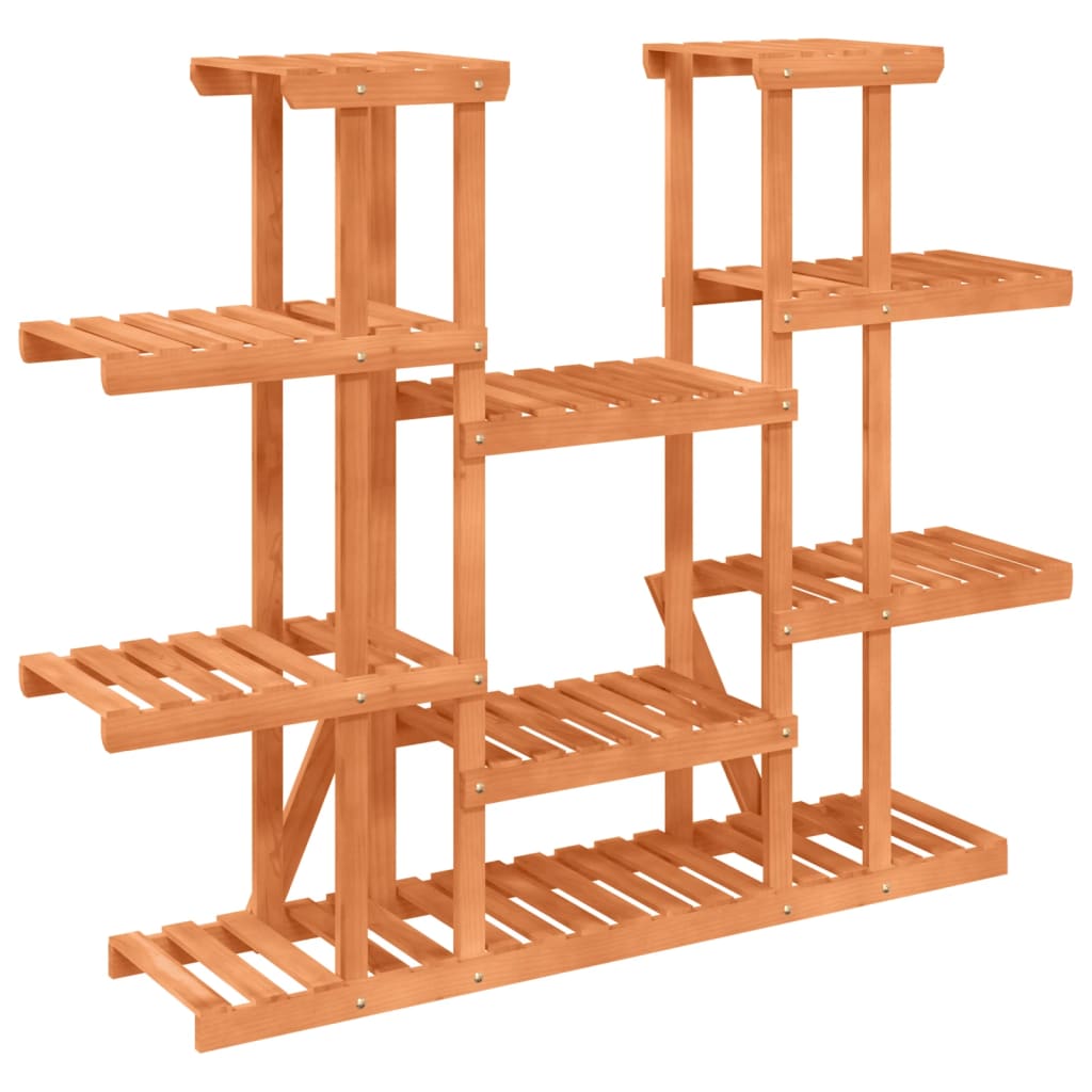 Blomsterstativ 110x25x110,5 cm heltre gran