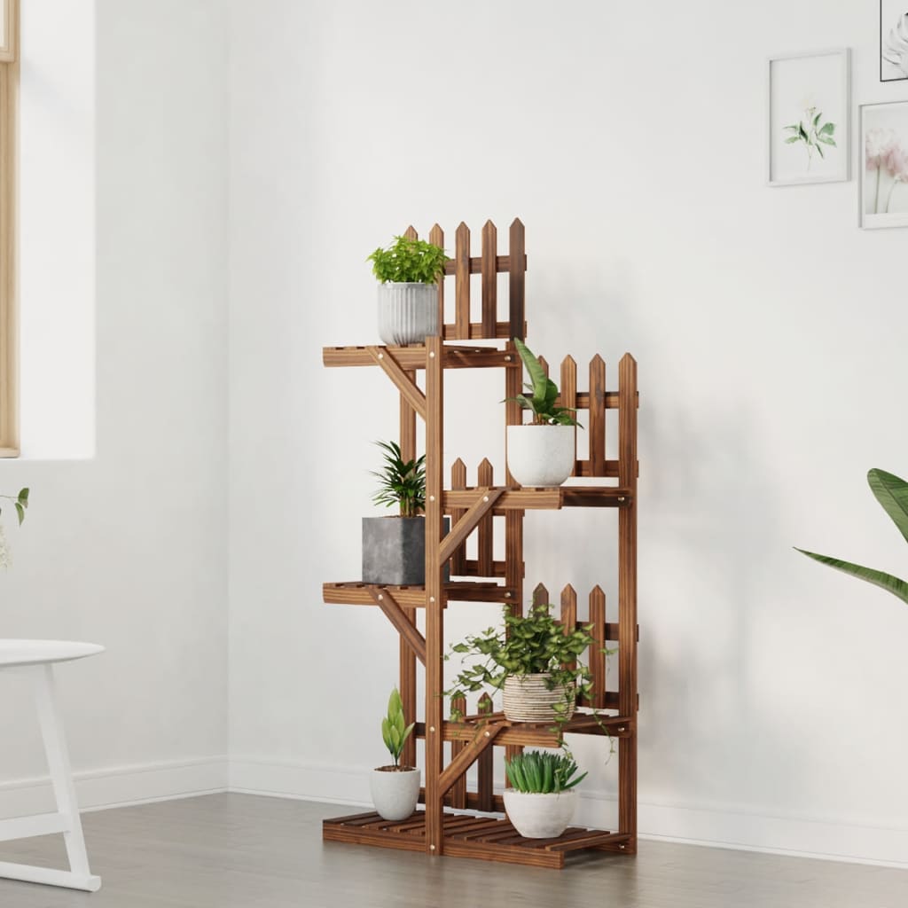Blomsterstativ 60x25x130 cm heltre gran
