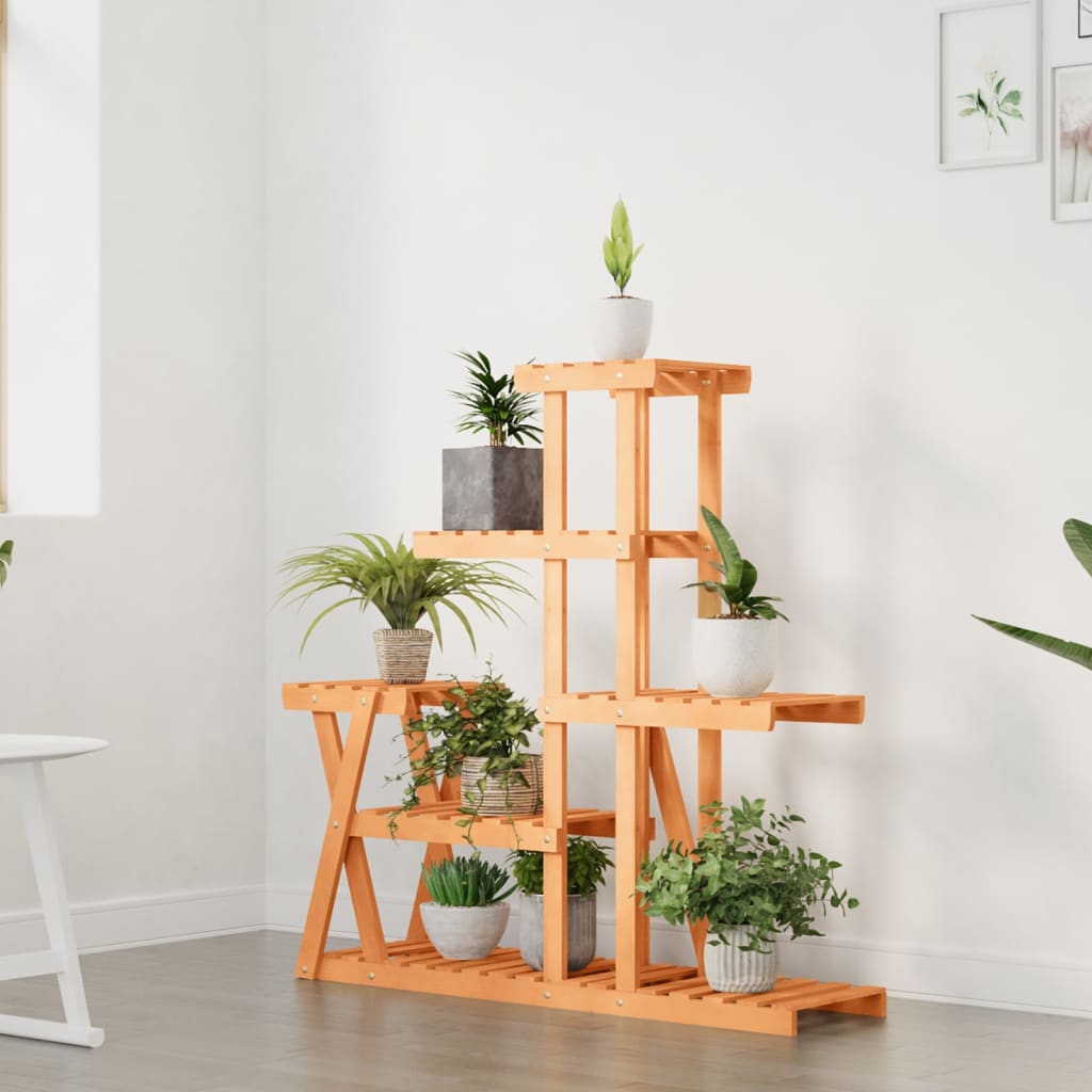 Blomsterstativ 110x25x96 cm heltre gran