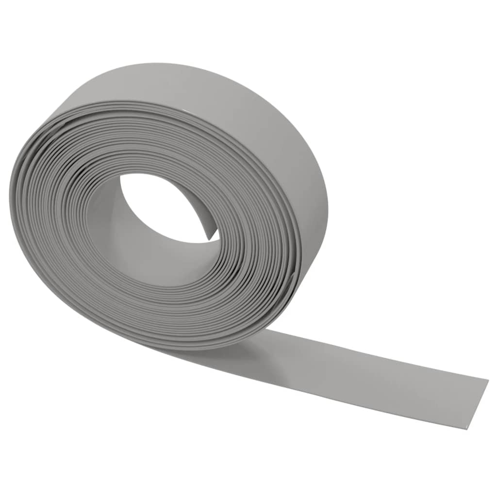 Hagekanter 5 stk grå 10 m 15 cm polyetylen