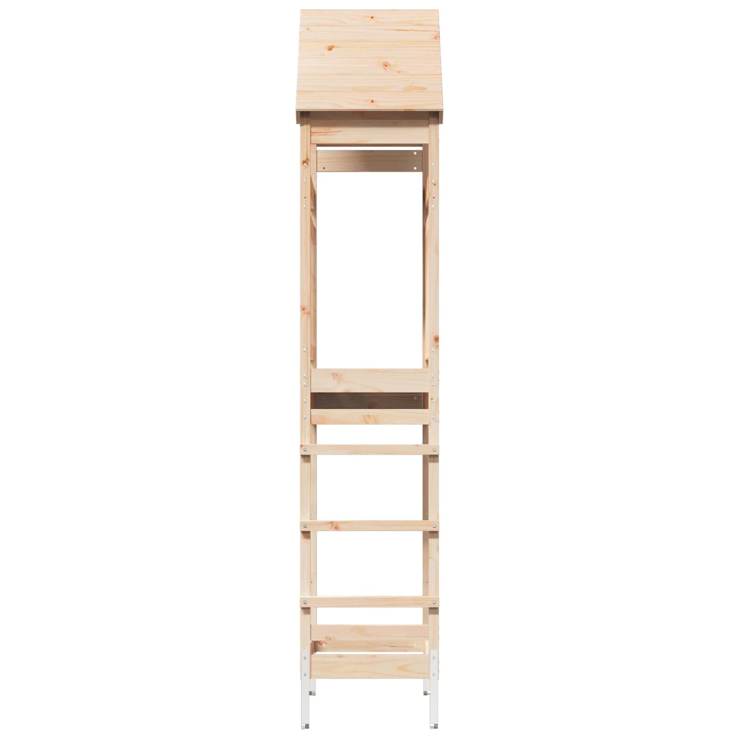 Utendørs Leke Tårn Naturlig 53 x 85 x 264 cm Massiv furu