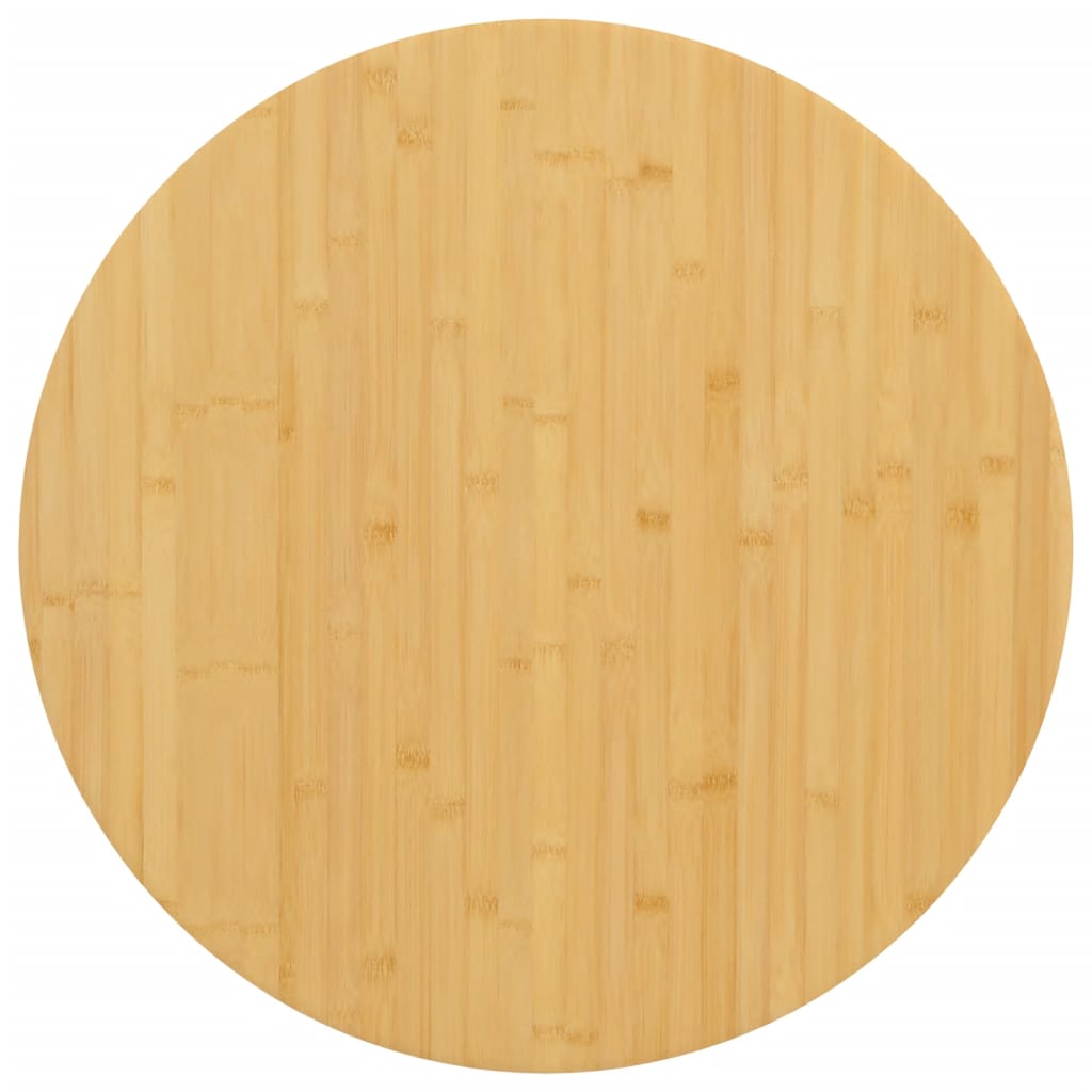 Bordplate Ø60x1,5 cm bambus