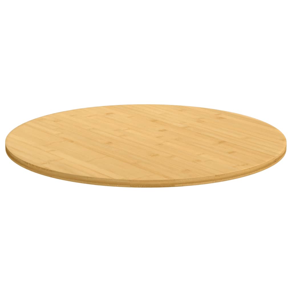 Bordplate Ø80x1,5 cm bambus
