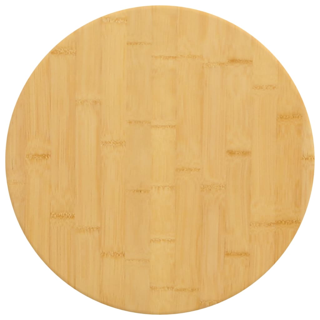 Bordplate Ø40x4 cm bambus