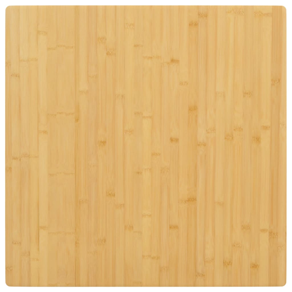 Bordplate 80x80x1,5 cm bambus