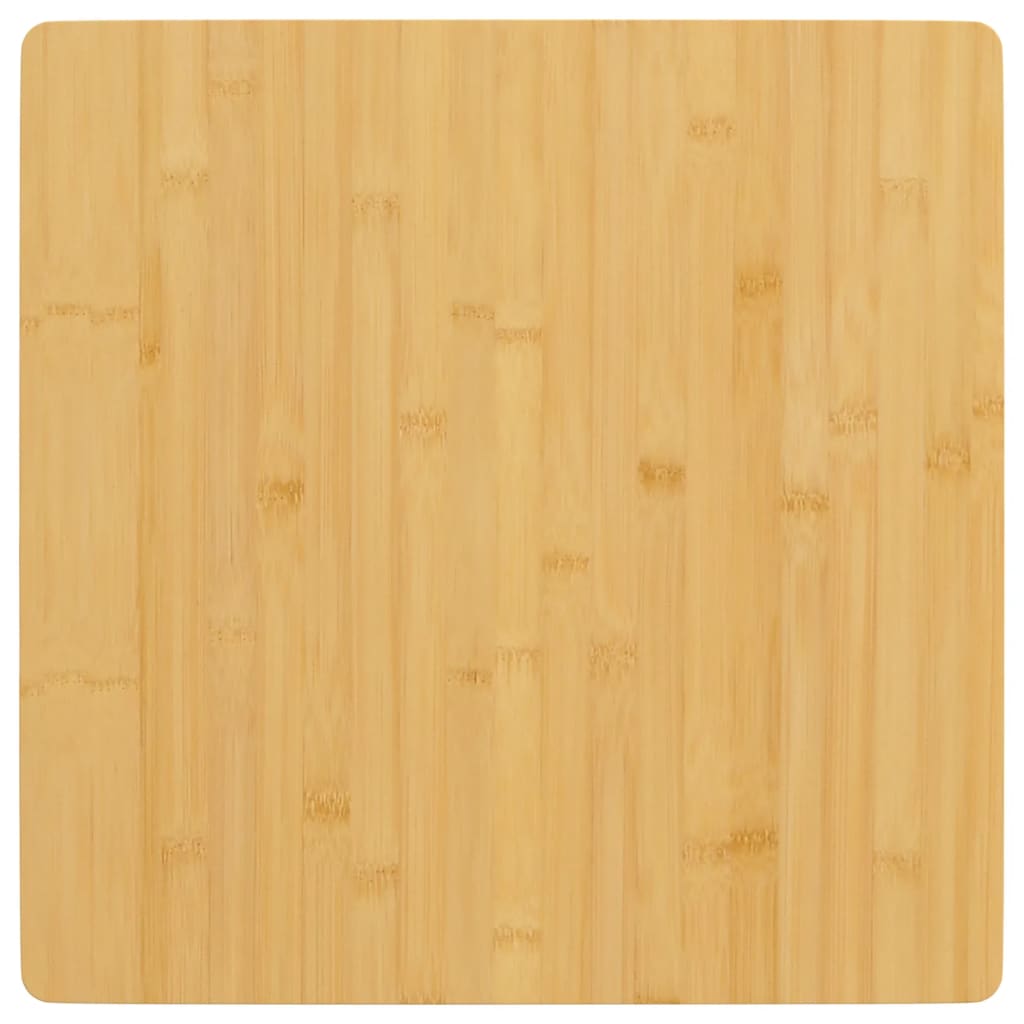Bordplate 40x40x2,5 cm bambus