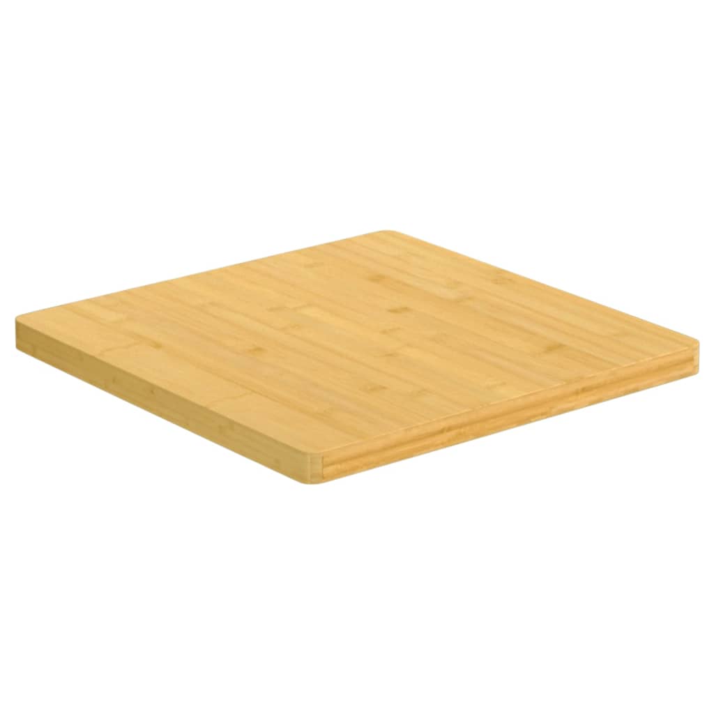Bordplate 40x40x2,5 cm bambus