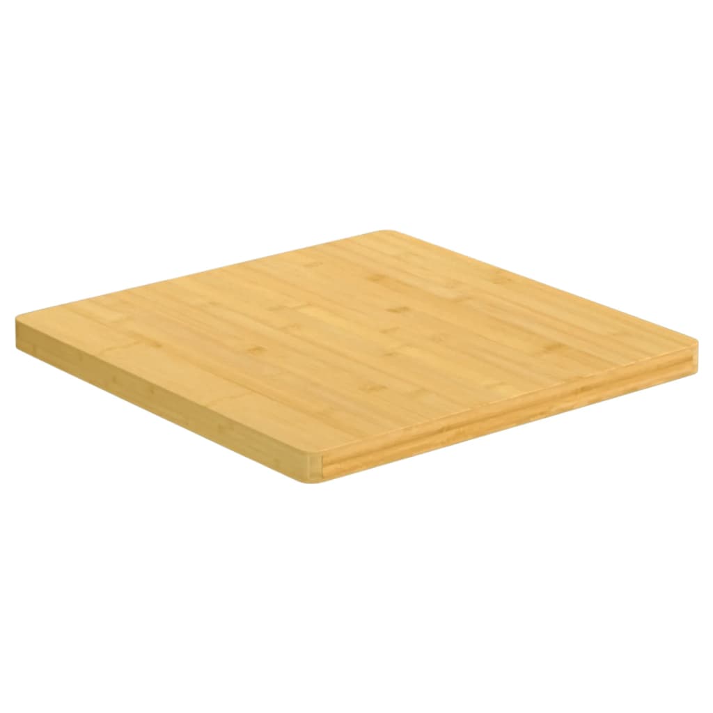 Bordplate 50x50x2,5 cm bambus