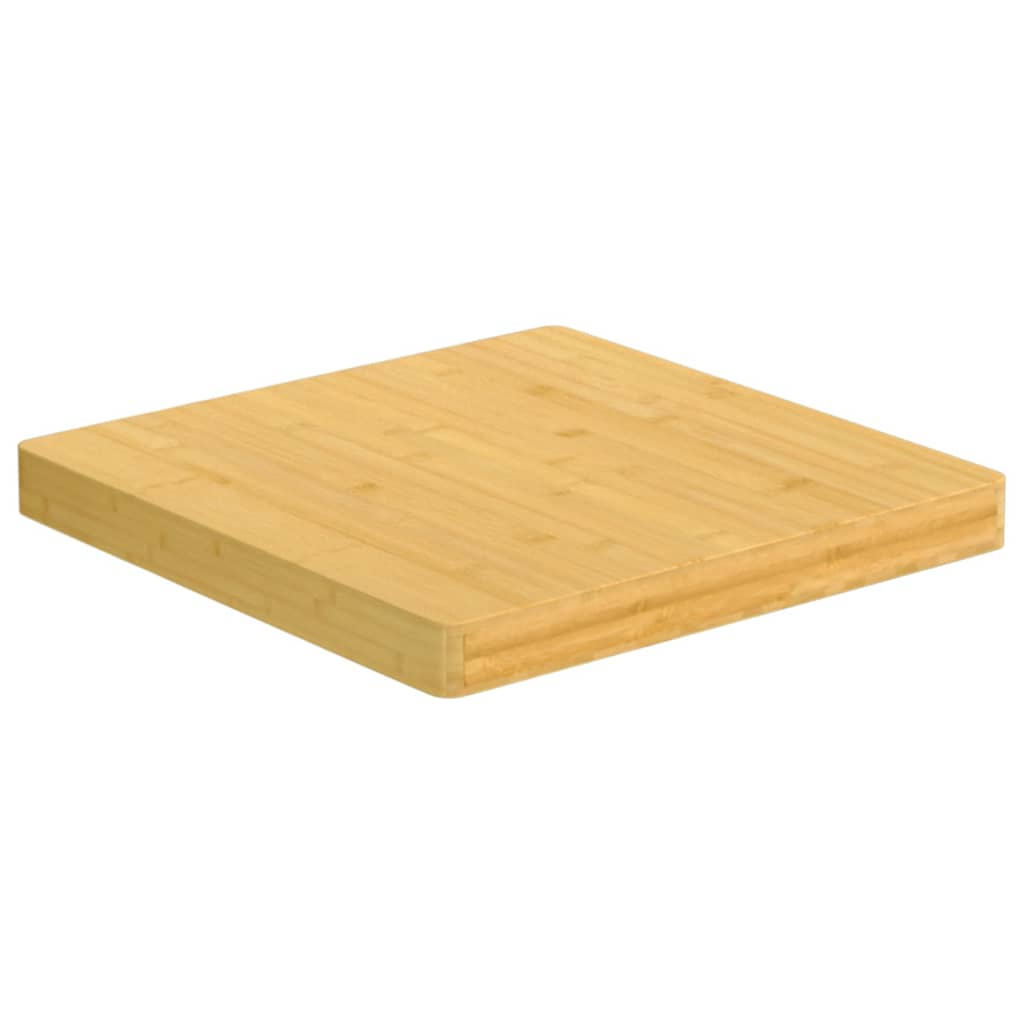 Bordplate 60x60x4 cm bambus