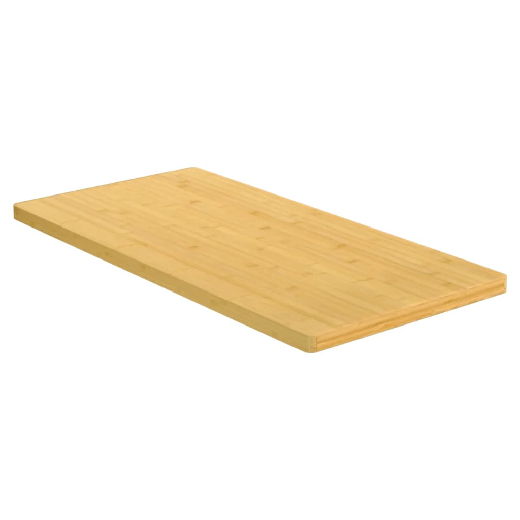 Bordplate 50x100x2,5 cm bambus