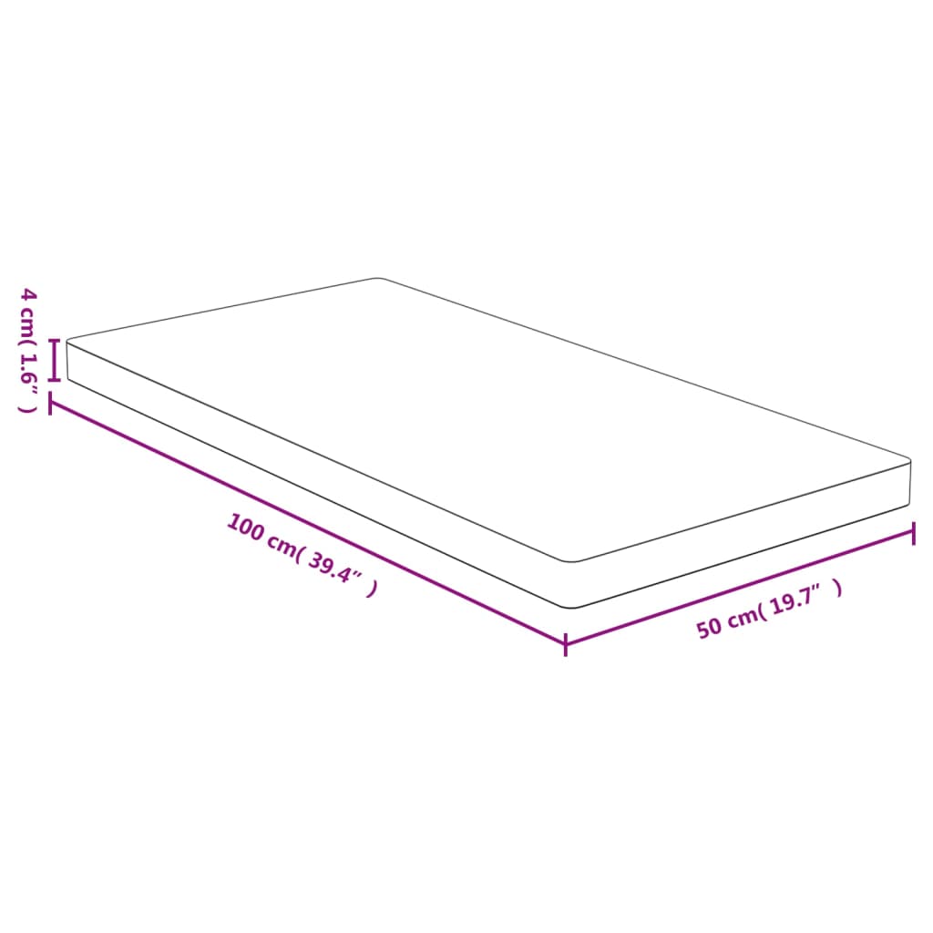 Skjærebrett 100x50x4 cm bambus