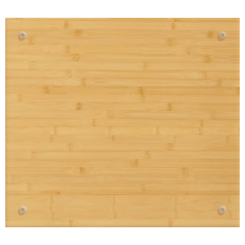 Komfyrdeksel 50x56x1,5 cm bambus