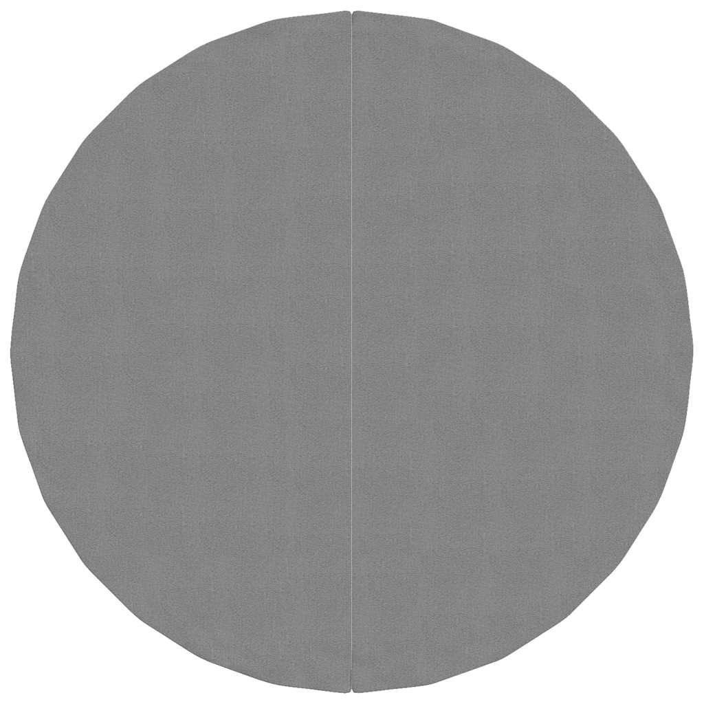 Bassengduk lysegrå Ø244 cm polyester geotekstil