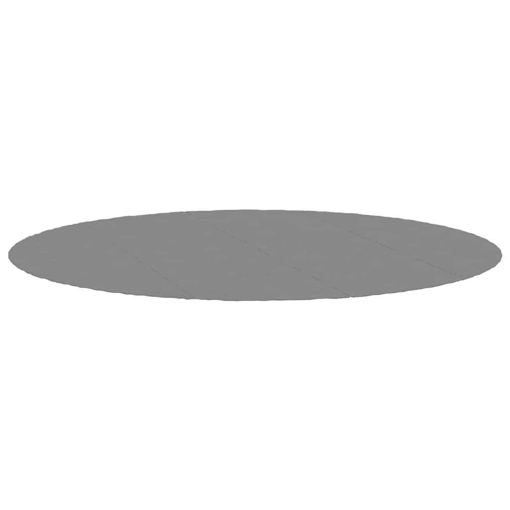 Bassengduk lysegrå Ø500 cm polyester geotekstil