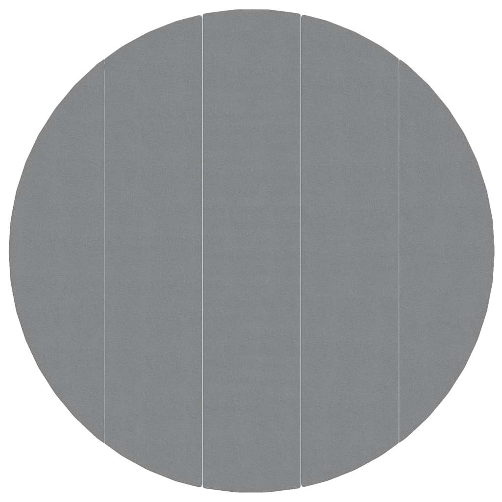 Bassengduk lysegrå Ø550 cm polyester geotekstil