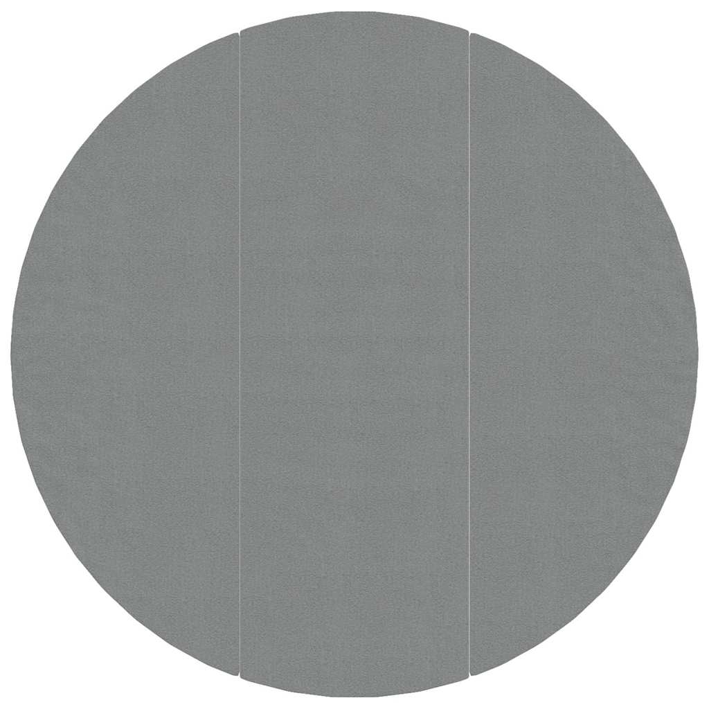 Bassengduk lysegrå Ø396 cm polyester geotekstil