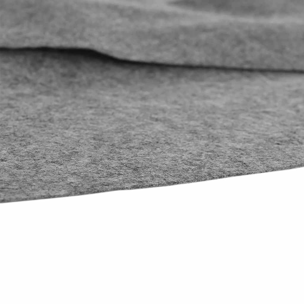 Bassengduk lysegrå Ø428 cm polyester geotekstil