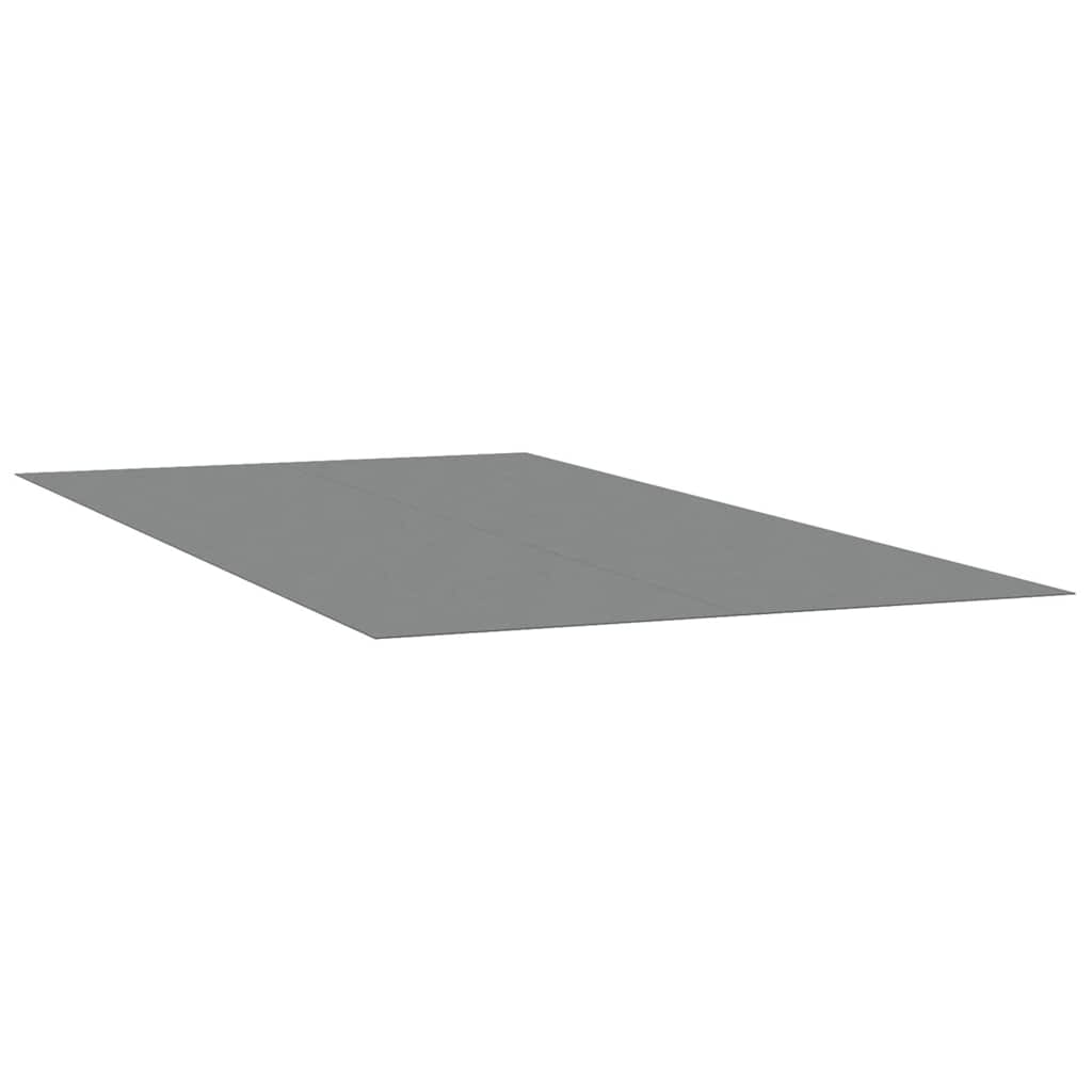 Bassengduk lysegrå 500x250 cm polyester geotekstil