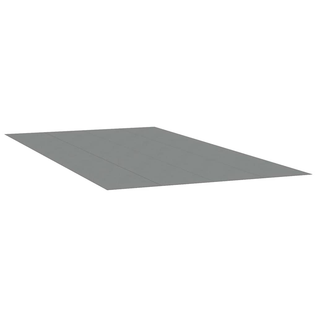 Bassengduk lysegrå 820x420 cm polyester geotekstil