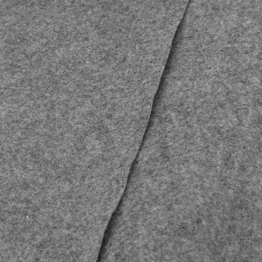 Bassengduk lysegrå 820x420 cm polyester geotekstil