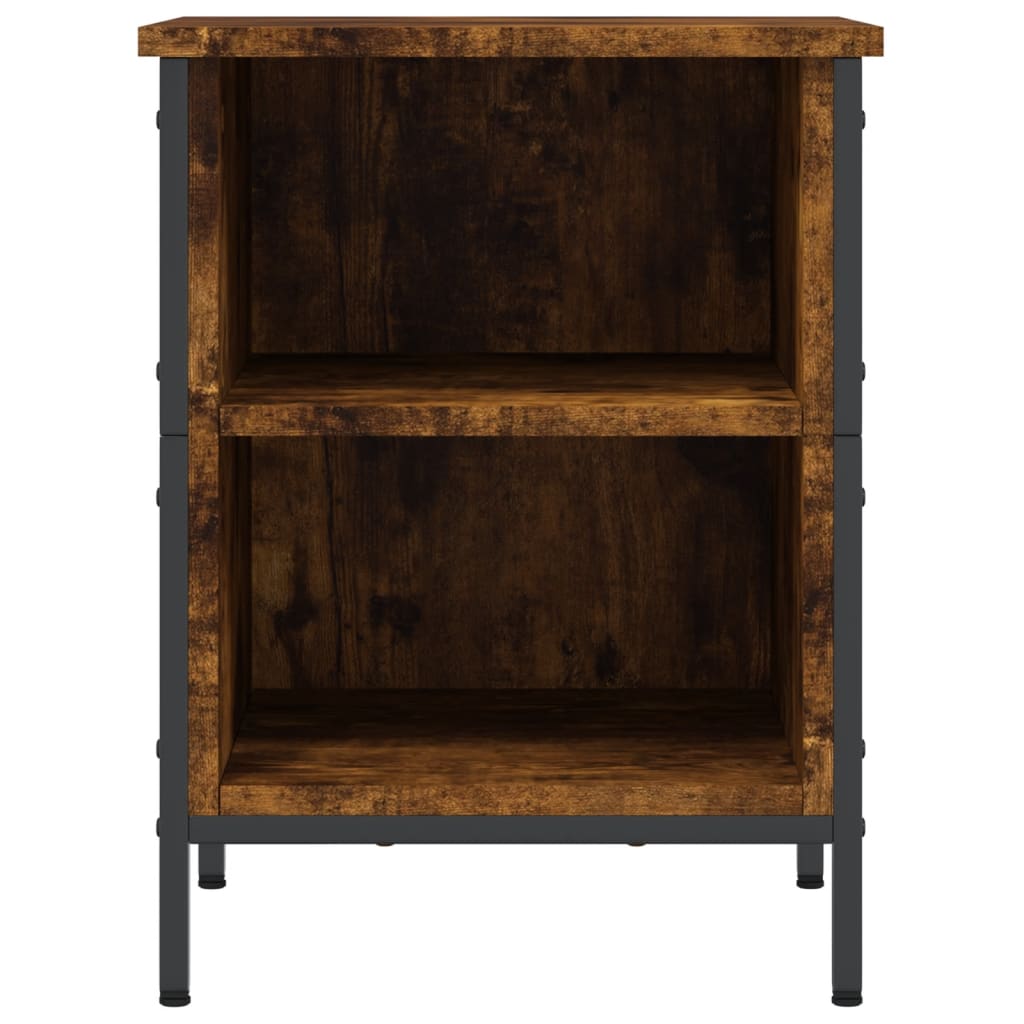 Skoskap røkt eik 38x35x50 cm konstruert tre