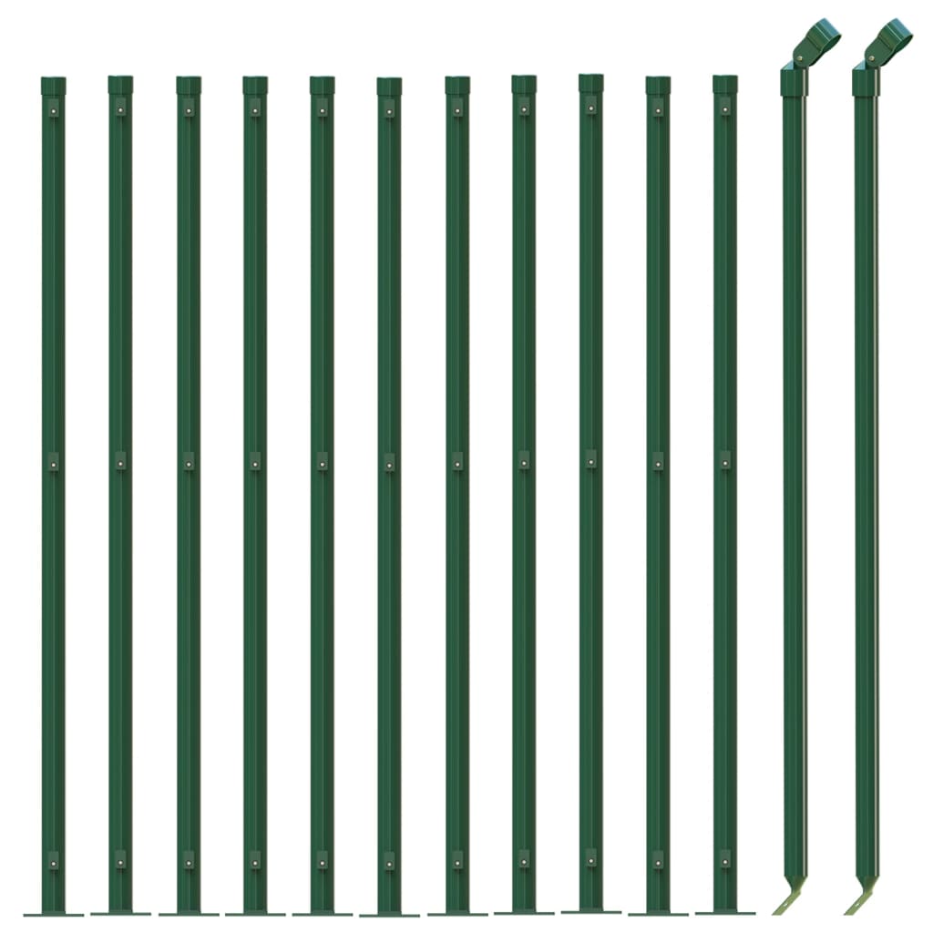 Nettinggjerde med flens grønn 1,1x25 m