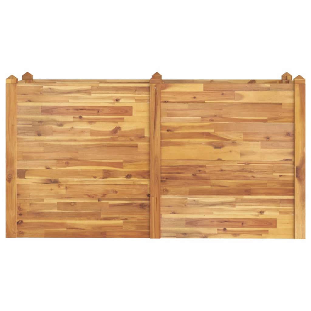 Høybed 160x60x84 cm heltre akasie