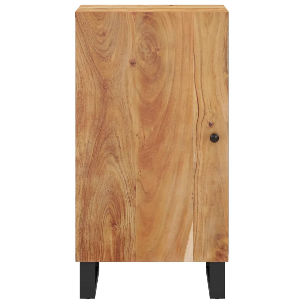 Skjenk med dør 40x31x75 cm heltre akasie