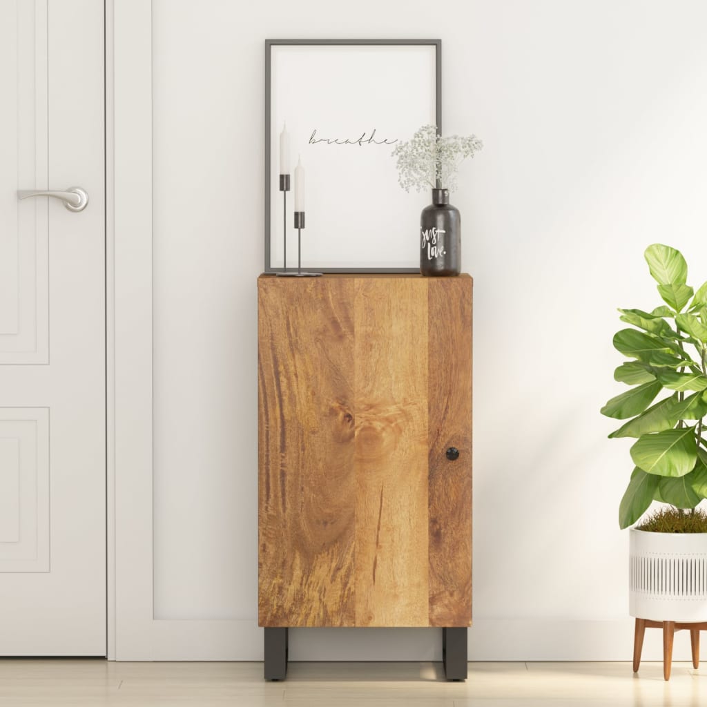Skjenk med dør 40x31x75 cm heltre mango
