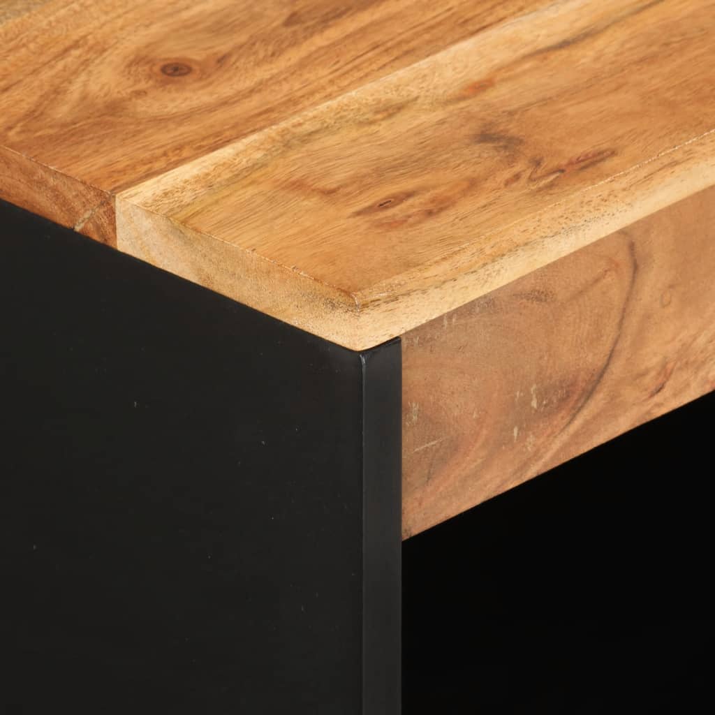Skjenk med 2 dører 60x33x75 cm heltre akasie