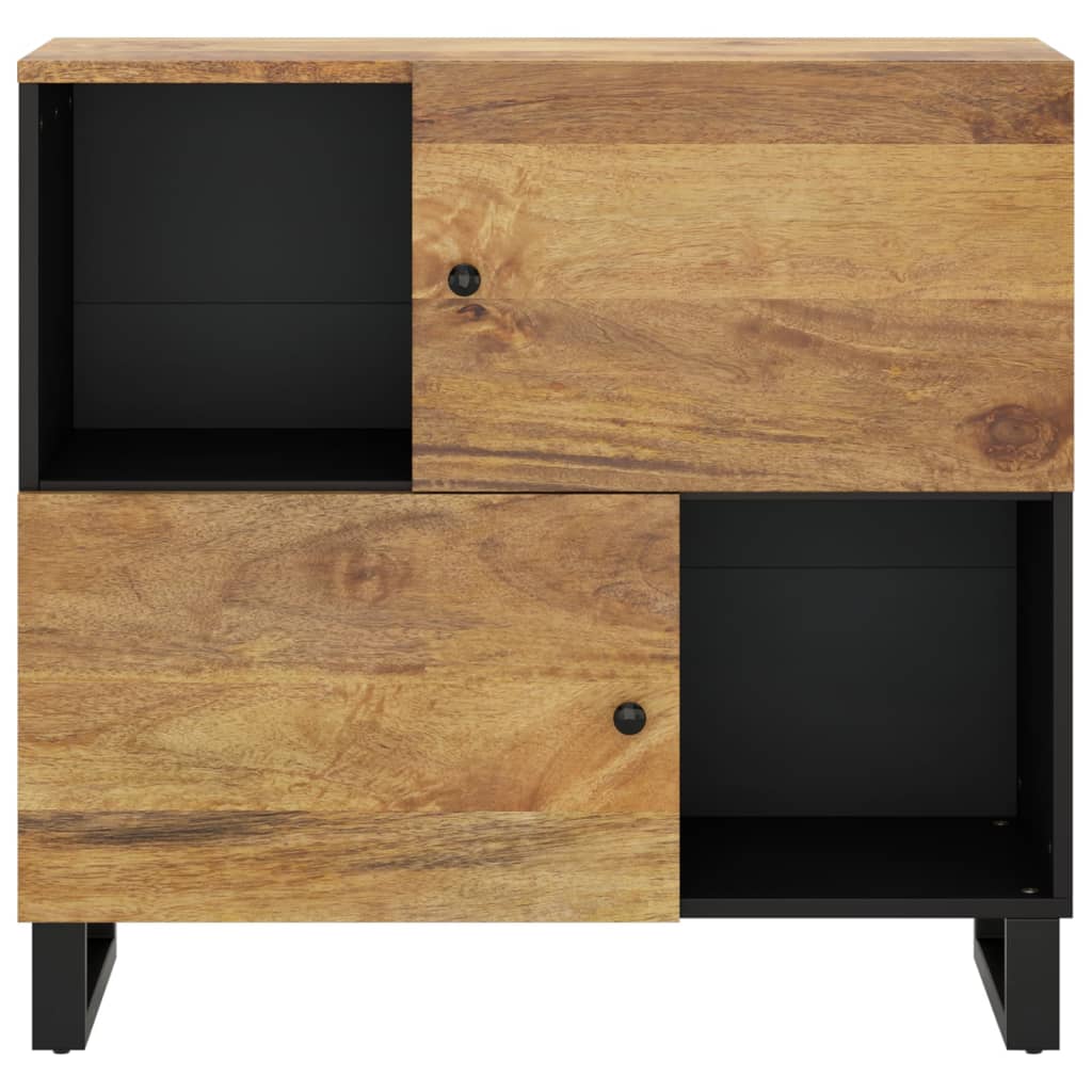 Skjenk med 2 dører 80x33x75 cm heltre mango