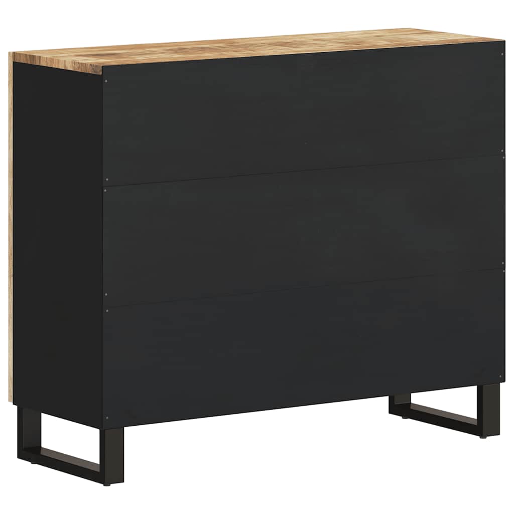 Skjenk med 2 dører 90x33x75 cm heltre mango