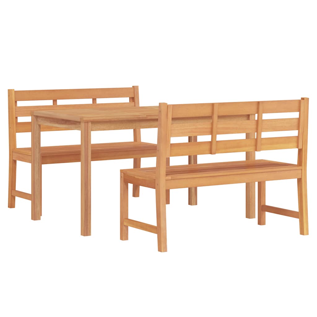 Hagespisegruppe 3 deler heltre teak