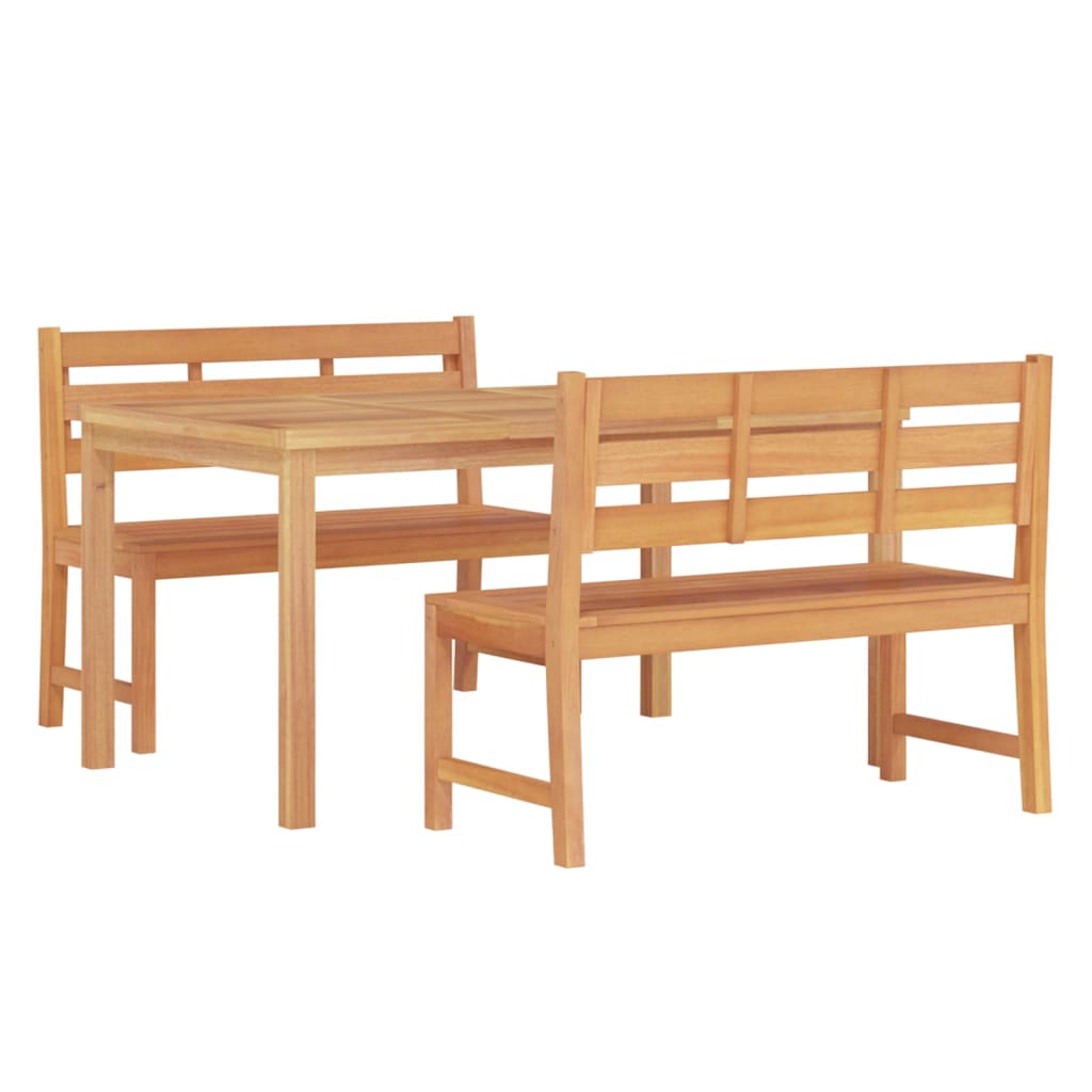 Hagespisegruppe 3 deler heltre teak