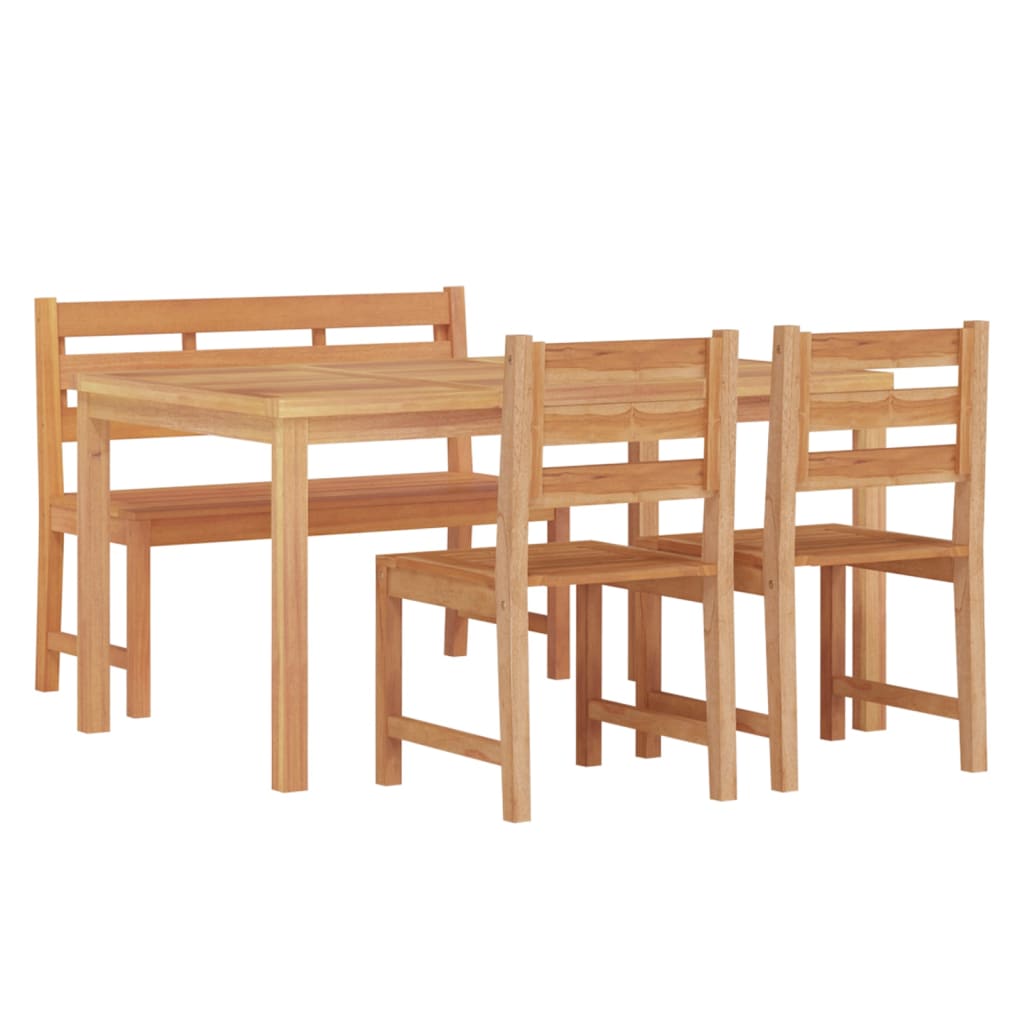 Hagespisegruppe 4 deler heltre teak