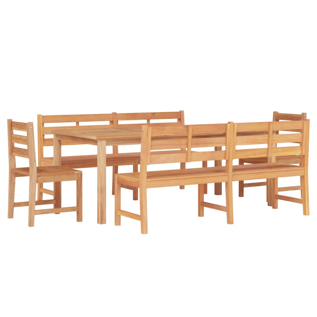 Hagespisegruppe 5 deler heltre teak