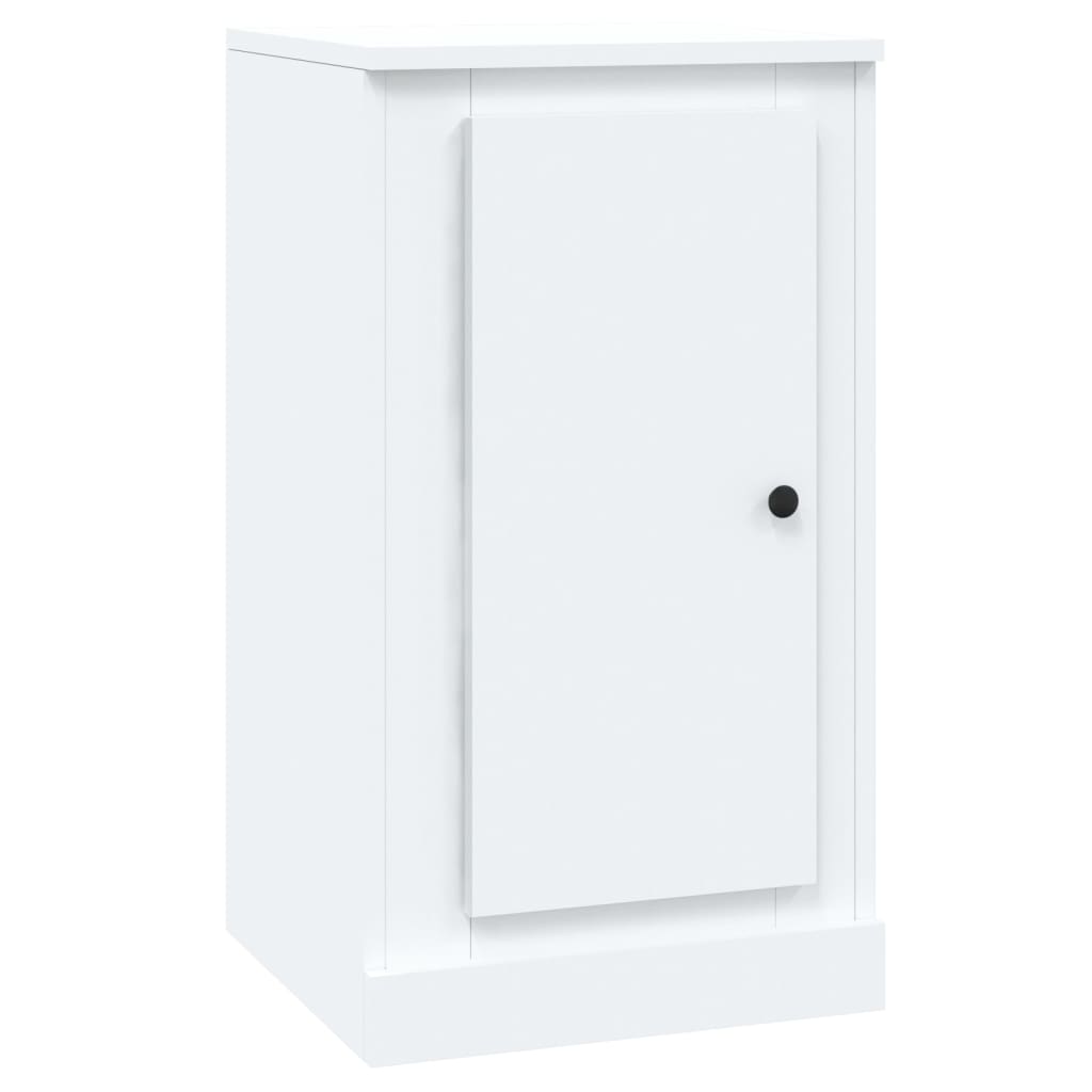 Skjenk hvit 37,5x35,5x67,5 cm konstruert tre