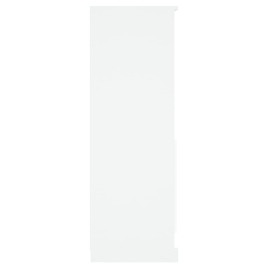 Highboard hvit 60x35,5x103,5 cm konstruert tre