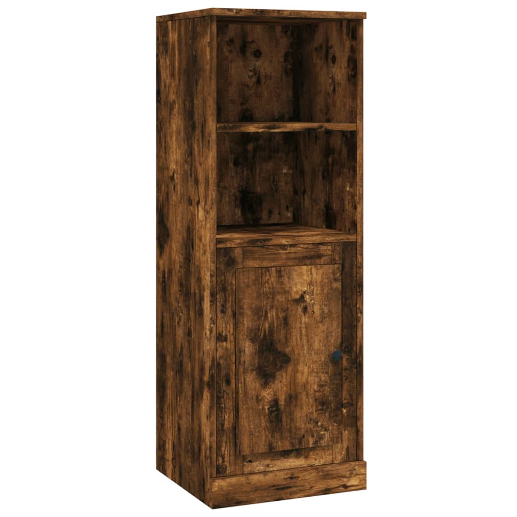 Highboard røkt eik 36x35,5x103,5 cm konstruert tre