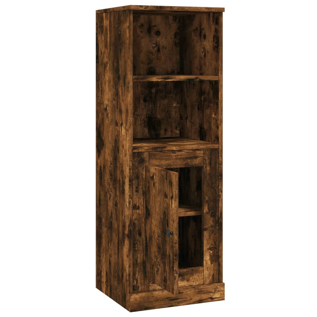 Highboard røkt eik 36x35,5x103,5 cm konstruert tre