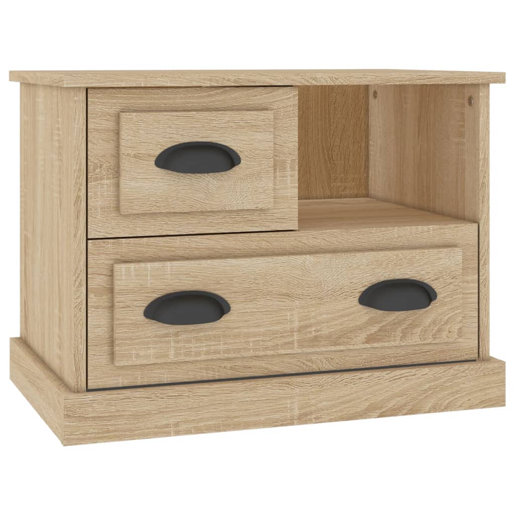 Nattbord sonoma eik 60x39x45 cm