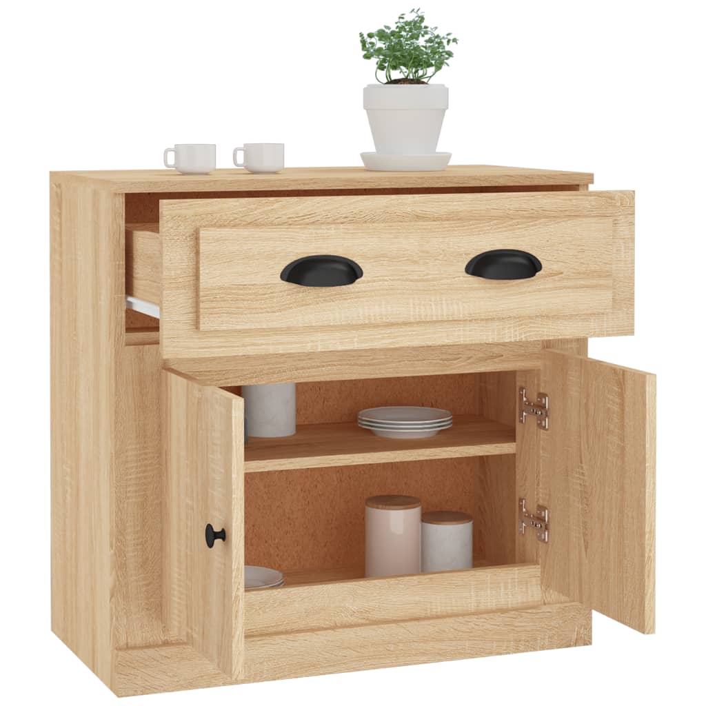 Skjenk sonoma eik 70x35,5x67,5 cm konstruert tre