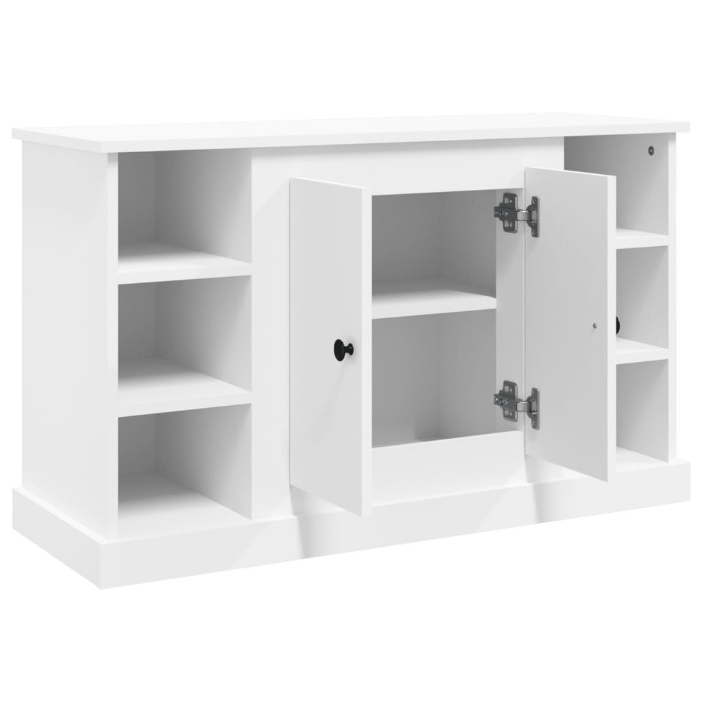 Skjenk hvit 100x35,5x60 cm konstruert tre