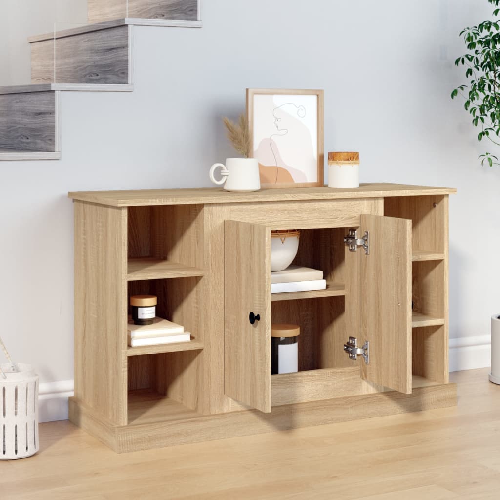 Skjenk sonoma eik 100x35,5x60 cm konstruert tre