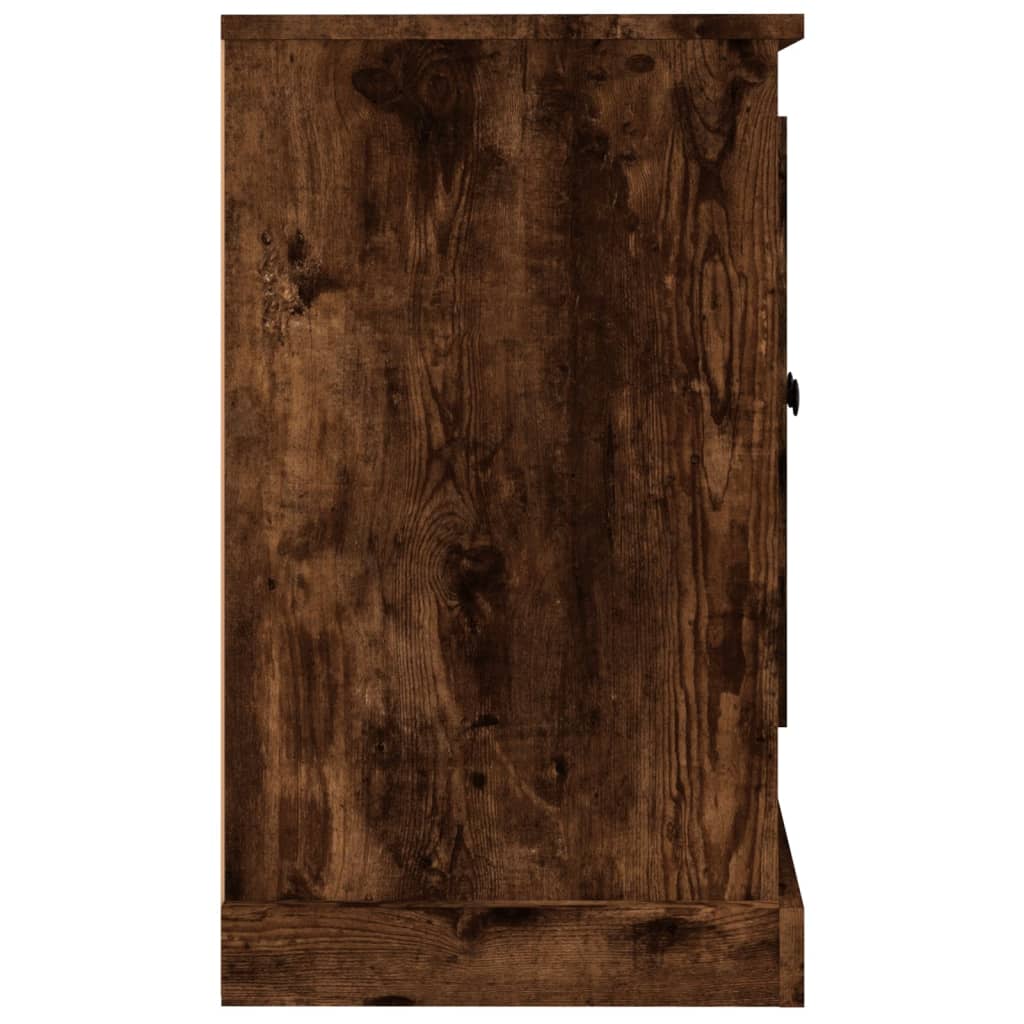 Skjenk røkt eik 100x35,5x60 cm konstruert tre