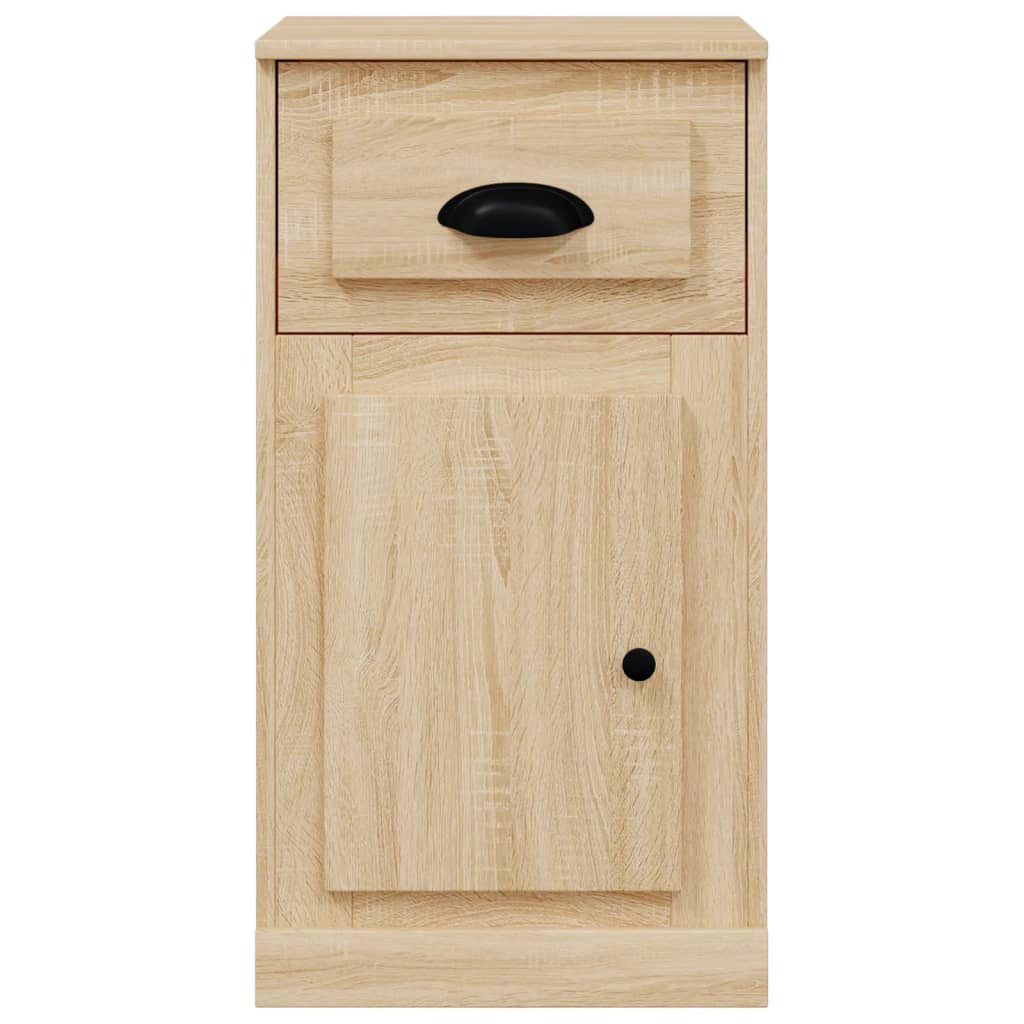 Sideskap med skuff sonoma eik 40x50x75 cm konstruert tre